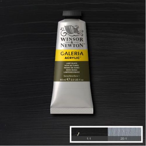 Winsor & Newton Galeria Akrilik Boya Lamp Black 60 Ml Winsor & Newton Galeria Akrilik Boya Lamp Black 60 Ml